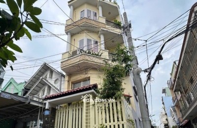 Nhà Đẹp 5 tầng Căn góc kg LG, Hẻm 6m Khu Bàu Cát, 54m2, 5PN, P.11 Tân Bình. Chỉ 10.5 tỷ TL